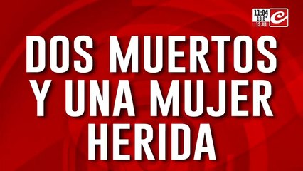 Policía mató a la tía de su ex, baleó a la joven y se pegó un tiro