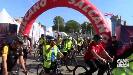 15 Temmuz şehitleri için bisiklet turu