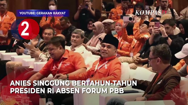 Prabowo Ketemu Presiden Komisi Eropa hingga Anies Singgung Presiden RI Absen di PBB [TOP3NEWS]