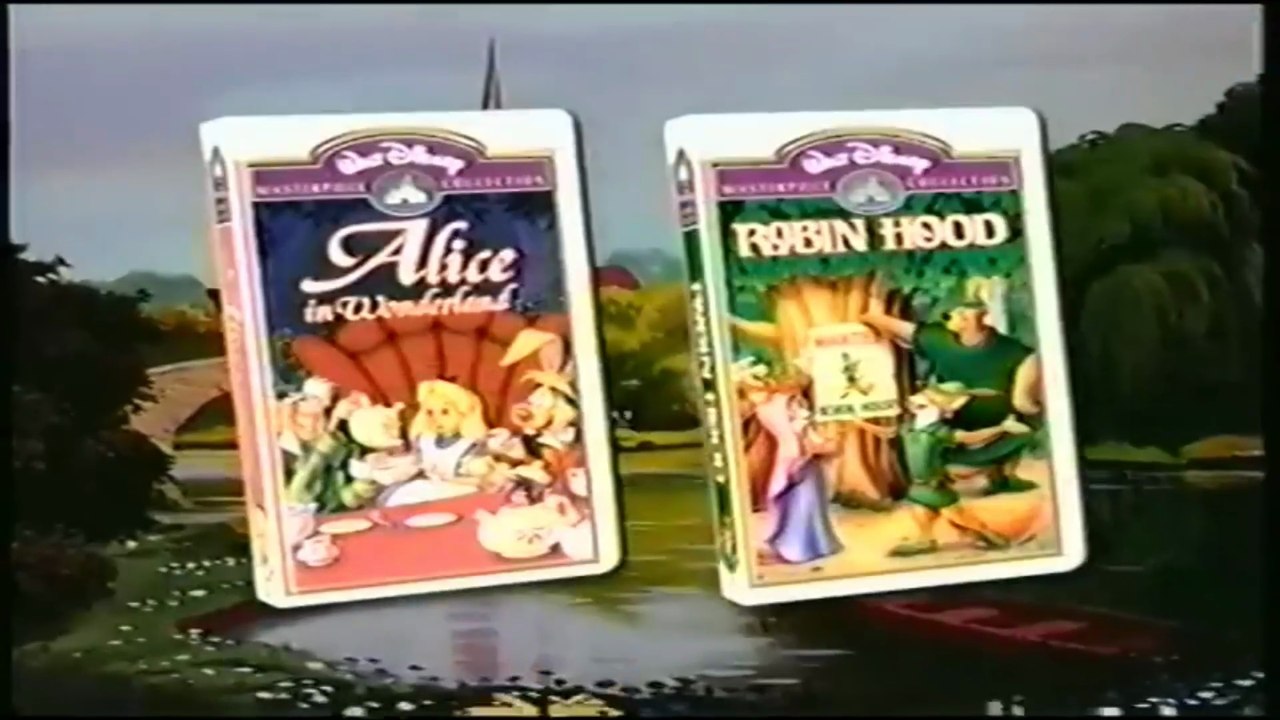 Opening to Alice in Wonderland - Robin Hood 1999 VHS
