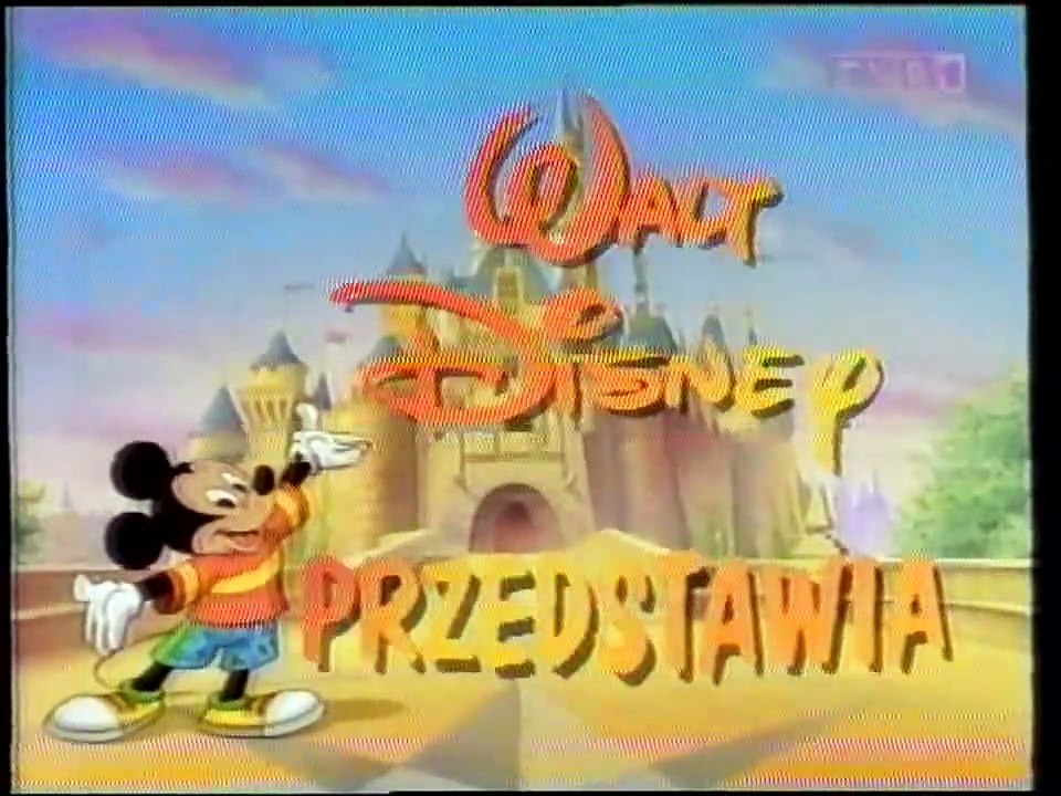 Program Pierwszy - Końcówka Wieczorynki, zapowiedzi, identy i studio (01.02.1998)