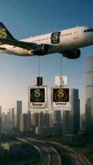 Perfume Takes Flight Above Dubai 🌆✈️ #Luxury #PerfumeAd #Dubai #S3 #Aesthetic #fragrance #BestScents
