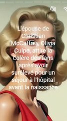 L'épouse de Christian McCaffrey, Olivia Culpo, attire la colère des fans après avoir surélevé pour un séjour à l'hôpital avant la naissance (1)