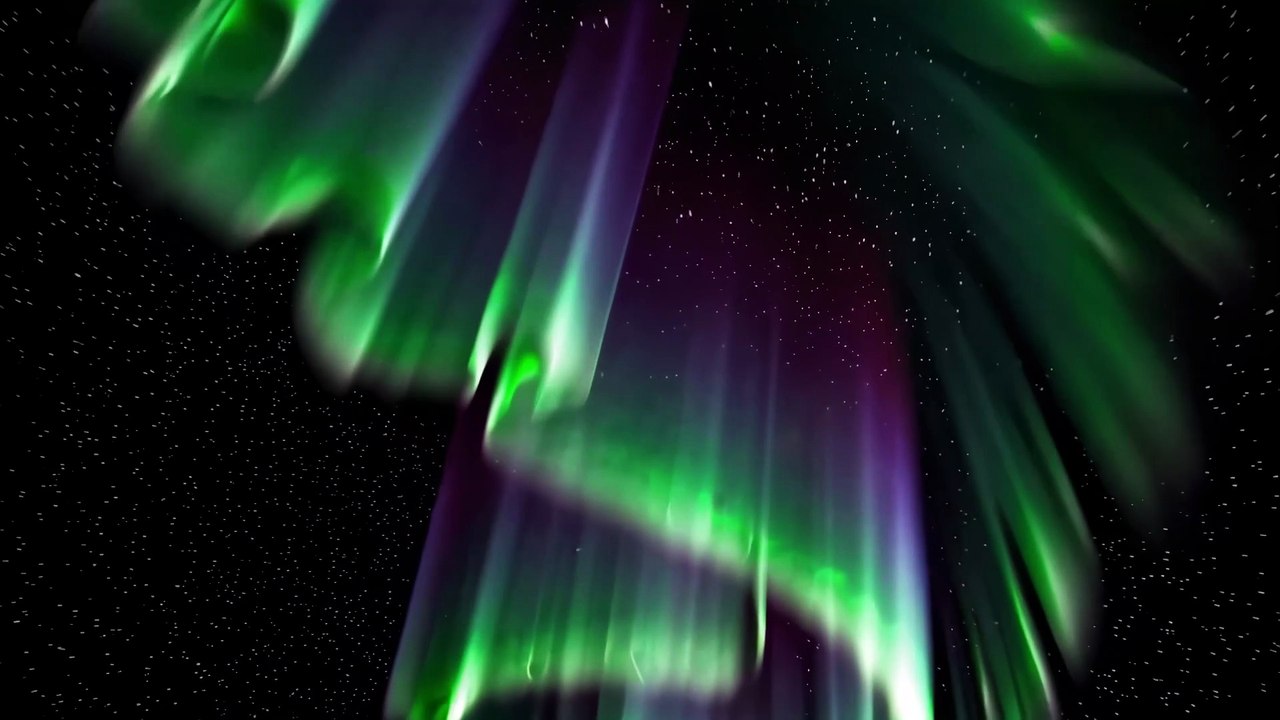 Ambiance Spatiale Relaxante 4K ~ Les Aurores Boréales Dansent