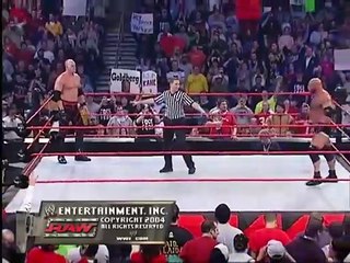 Goldberg vs. Kane: WWE Raw: February 2, 2004