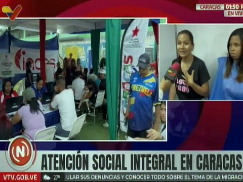 Operación Caracas Sonríe lleva atención ginecológica a féminas de Macarao