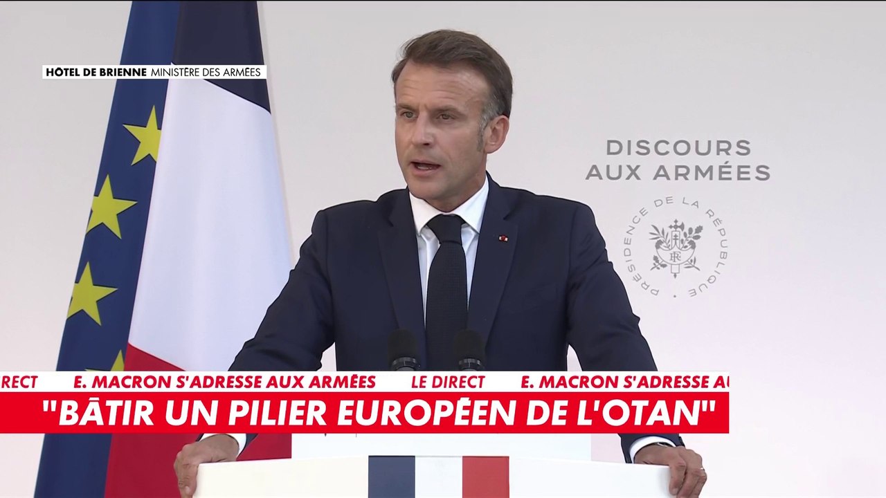 L'intégralité du discours d'Emmanuel Macron aux armées