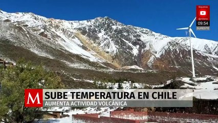 Glaciares en peligro por aumento de temperaturas en Chile