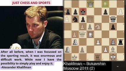 Alexander Khalifman winning chess games. Part 1