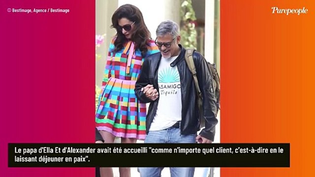 Peu avant l’incendie à Brignoles, George Clooney profitait avec Amal et leurs jumeaux de la douceur de La Ciotat