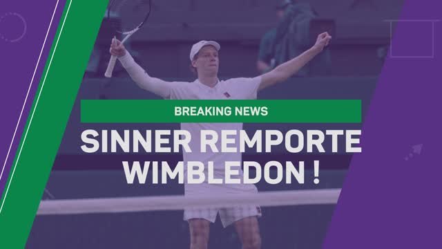 Wimbledon - Sinner sacré face à Alcaraz