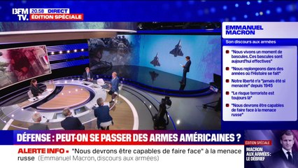 Défense: peut-on se passer des armes américaines ?