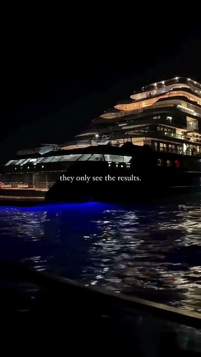 THEY ONLY SEE THE RESULT