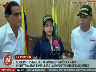 Nueva Esparta y Camimpeg establecen alianza estratégica para impulsar la explotación magnesita