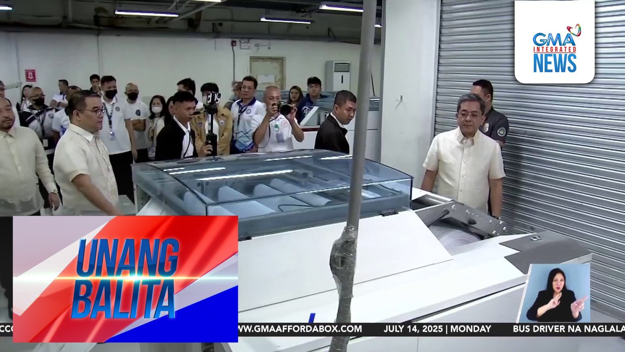 Comelec – 160 ballots na gagamitin sa field test para sa 2025 BARMM Parliamentary Elections, ipi-print ngayong araw | Unang Balita