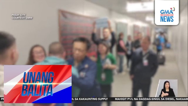 11 tripulanteng Pinoy ng M/V Magic Seas, nakauwi na sa bansa; sumailalim sa medical check up at nakatanggap ng ayuda mula sa gobyerno | Unang Balita