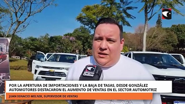 Por la apertura de importaciones y la baja de tasas, desde González Automotores destacan el aumento de ventas en el sector automotriz