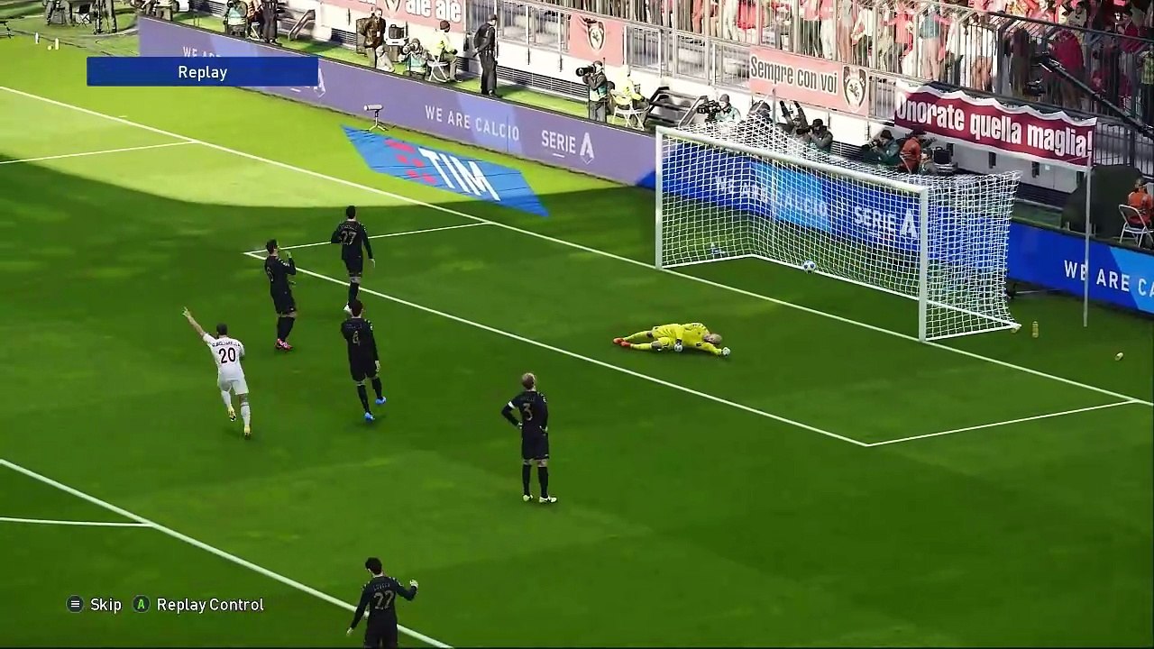 PES 2021 Master League – AC Milan Challenges Genoa in Serie A – Spectacular Goals!