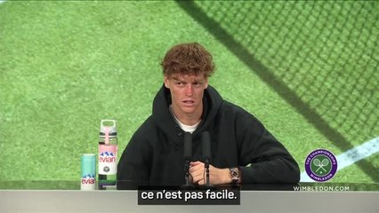 Wimbledon - Sinner après son sacre : "C'est incoyable"