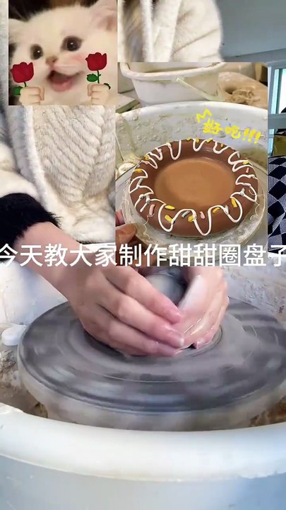 Take a minute to feel the charm of pottery pulling