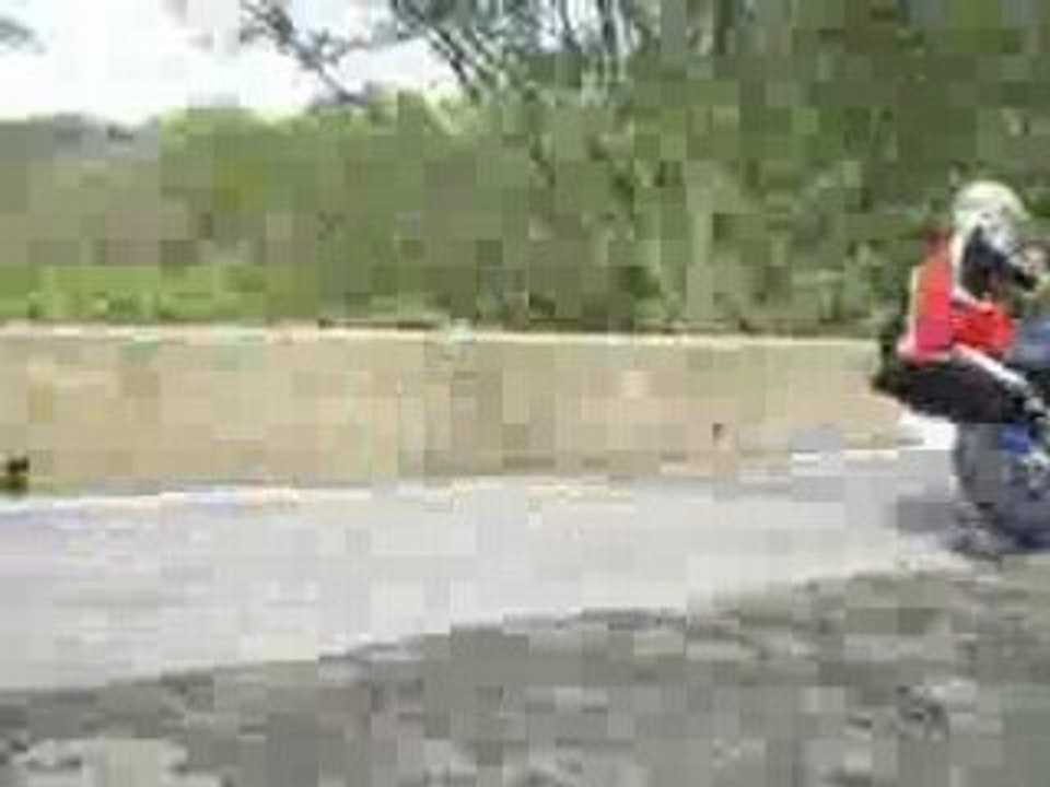 Sherco crash