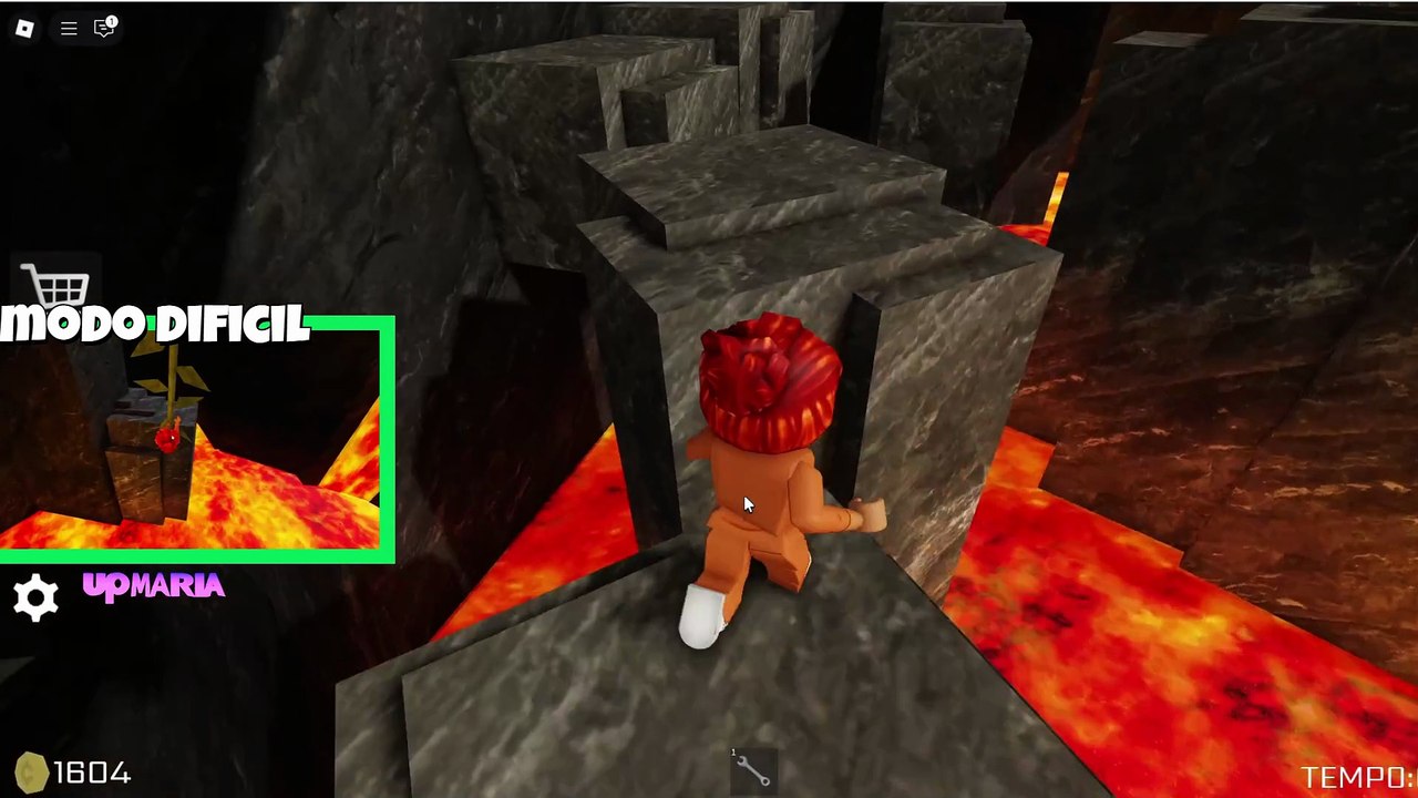 Barry escape comparação entre modo facil x modo dificil ‐ #roblox