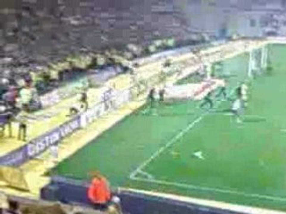 fcna guingamp descente sur le terrain