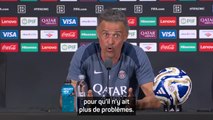 PSG - Luis Enrique explique son altercation en fin de rencontre