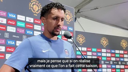 PSG - Marquinhos : "Ça ne va pas enlever la saison incroyable qu'on a fait"