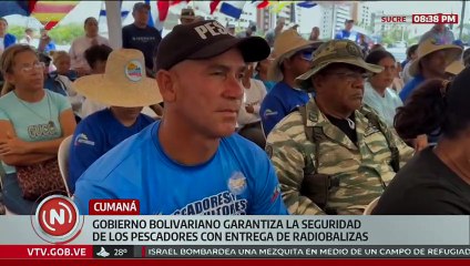 Pescadores de Cumaná reciben equipos de seguridad tipo "EPIRB"