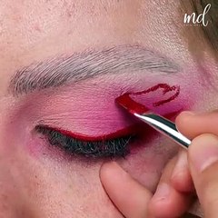 Valentine makeup looks filled with love! ❤️😍