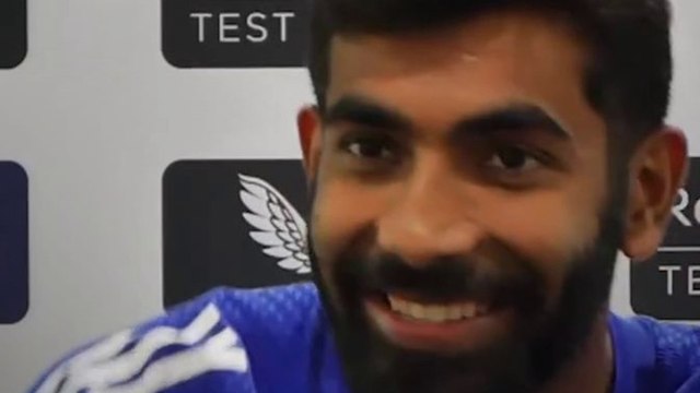 Jasprit Bumrah ने पत्रकारों के लिए मजे!