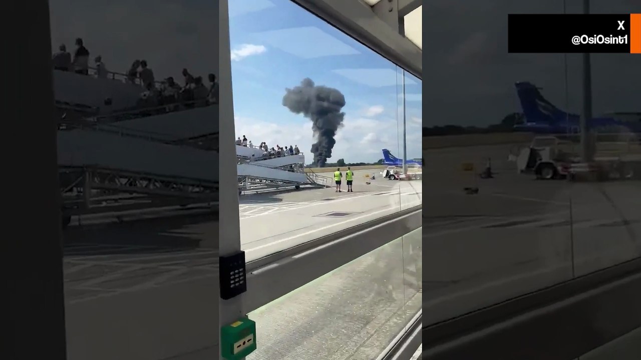 Shocking Video: Air Ambulance Erupts in Flames After Take-Off in Southend, England