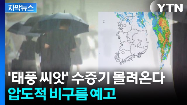[자막뉴스] 돌풍·벼락까지 동반한 '물 폭탄'...동해 이어 중부도 비상 / YTN