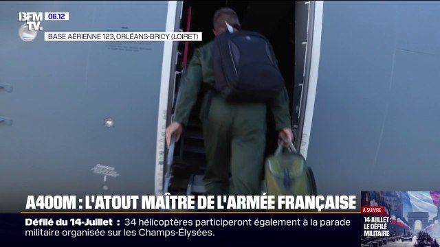 Avion A400M: à bord de l'atout maître de l'armée française