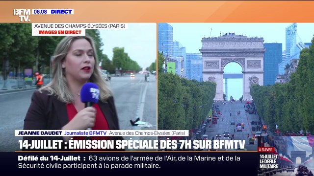 Les Champs-Élysées se préparent à accueillir le défilé du 14-juillet