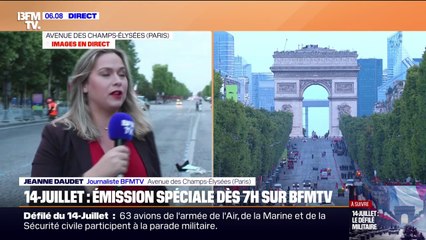 Les Champs-Élysées se préparent à accueillir le défilé du 14-juillet
