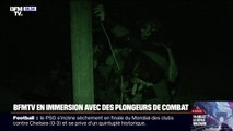BFMTV en immersion avec des plongeurs de combat pour l'exercice final de leur formation