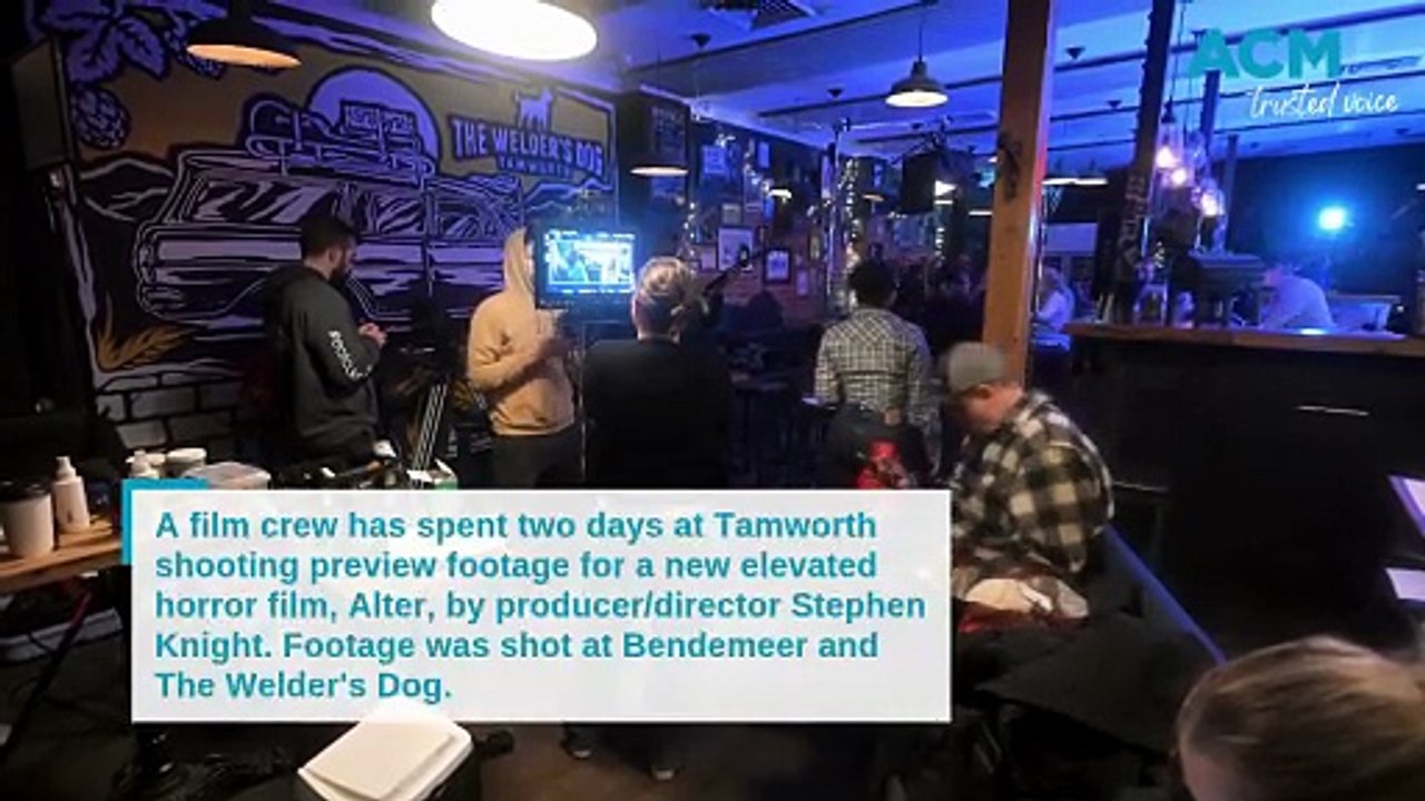 The Welder's Dog hosts movie shoot