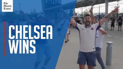 Fans cheer as Chelsea beats PSG to win FIFA Club World Cup