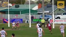 Noah Spiteri kicks a superb goal
