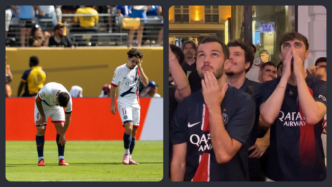 Les supporters parisiens déçus mais fiers après la défaite du PSG