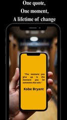 When He Almost Quit… Kobe’s Words Brought Him Back