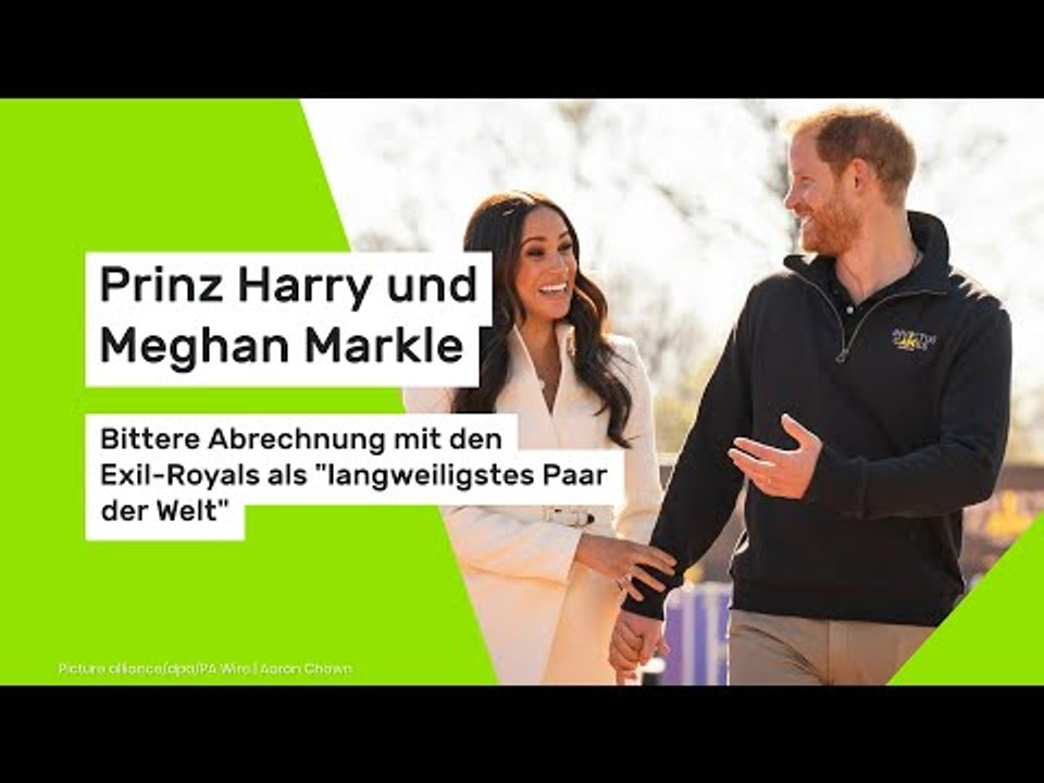 Prinz Harry und Meghan Markle: Abrechnung mit den Exil-Royals als 'langweiligstes Paar der Welt'