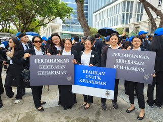 步行2.6公里到首相署 律师公会捍卫司法独立