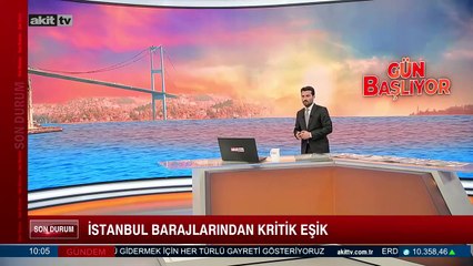 İstanbul barajlarında su seviyesi kritik eşikte!