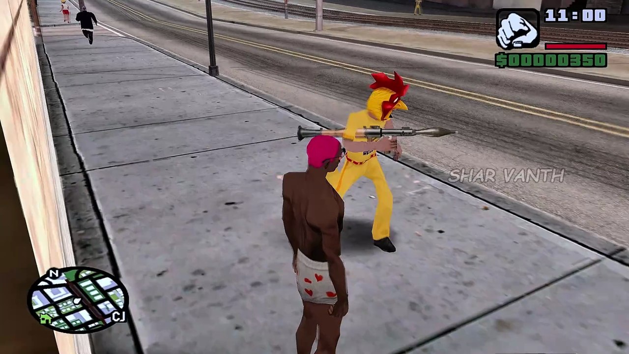 CRAZYTOWN in GTA San Andreas! Ultimate Cheat Code Reveal | Shar Vanth