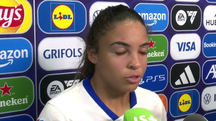 Cascarino : "Très fière de moi et de l'équipe"