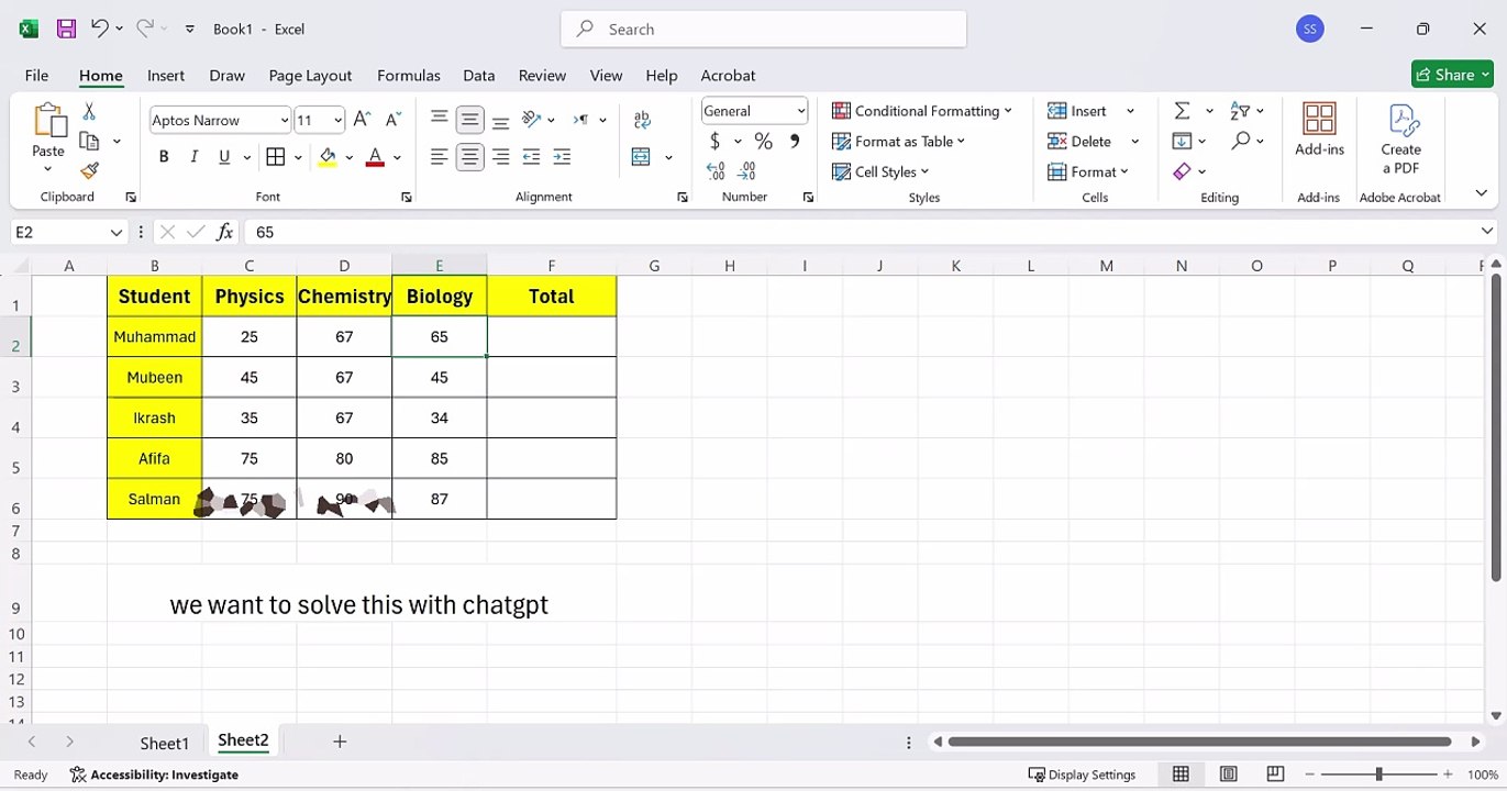 Excel + ChatGPT AI Tutorial for Beginners | Real-Life Excel Automation Using AI!