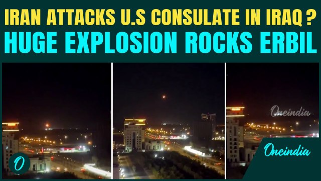 CHILLING VIDEO: Iranian Drone Launches Toward U.S Consulate in Iraq — Explosion Captured on Camera